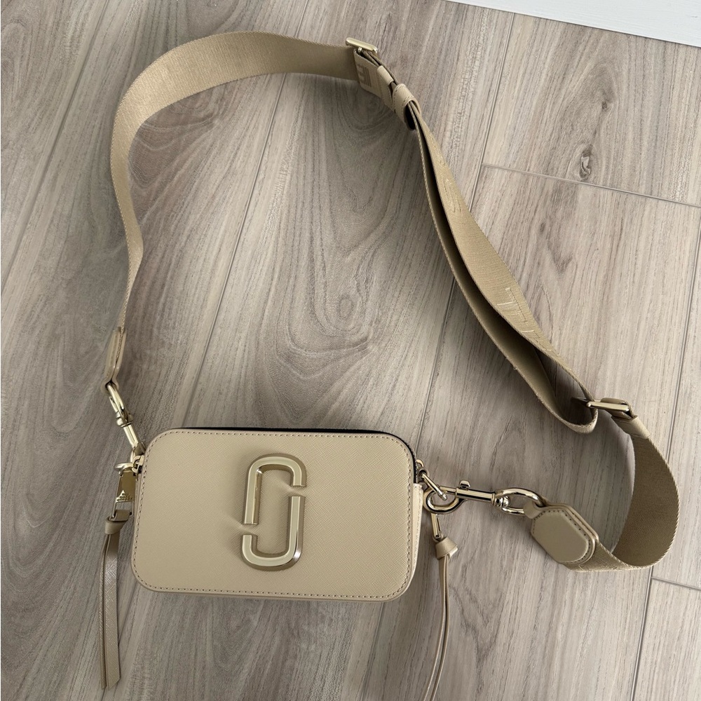 Marc Jacobs Beige Crossbody Bag